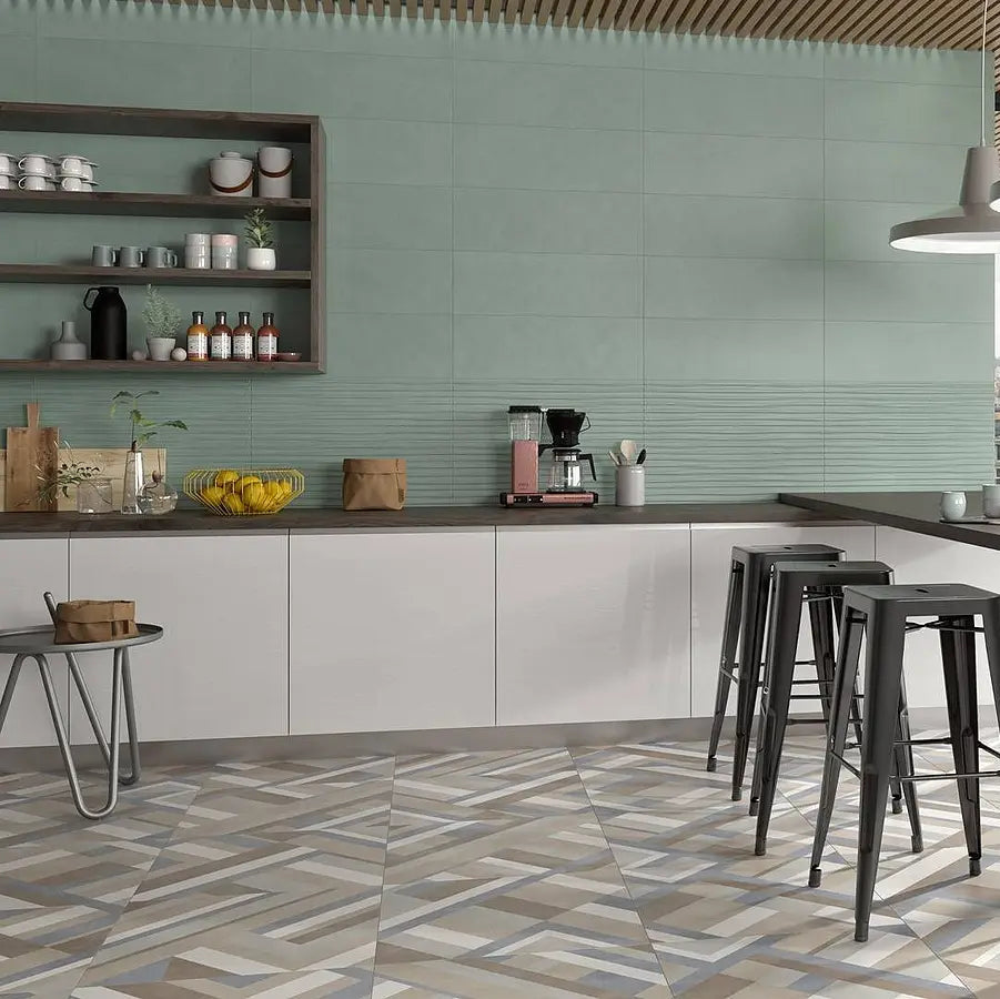 Faianta Impulse Turquoise 31.6x100 cm, Colorker