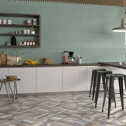 Faianta Impulse Turquoise 31.6x100 cm, Colorker