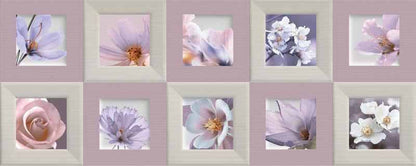 Faianta decorativa Charme Violet 20x50 cm, finisaj lucios