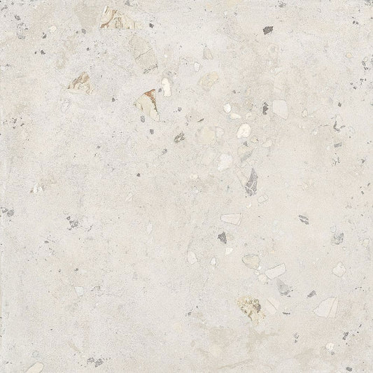Gresie portelanata I Cementi White Ciottolo Mat 120x120 cm