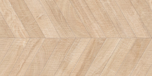 Gresie Artwood Chevron Maple 60x120 cm, productie Ibero Spania