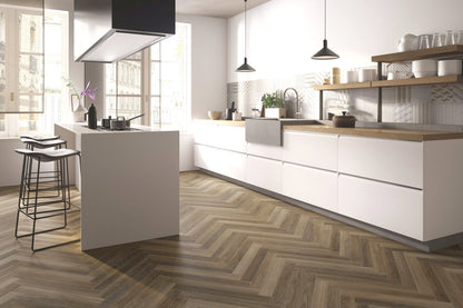 Gresie Herringbone aspect lemn Natural Appeal Blonde 7.5x60cm