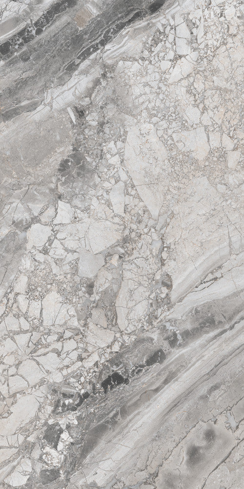 Gresie portelanata Fantasy Silver Starlight Polished 60x120 cm