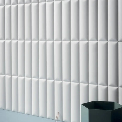 Faianta 41Zero42 Biscuit Dune Bianco 5x20 cm, mat 3D