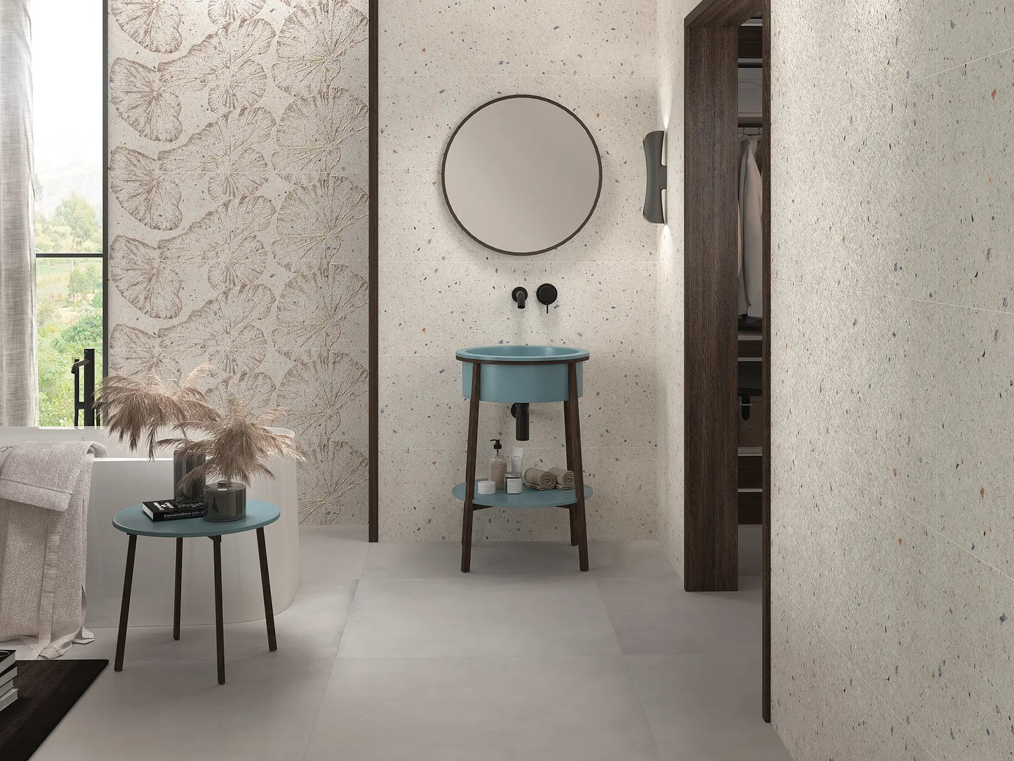 Faianta Re-Use white matt Rect 40x120 cm