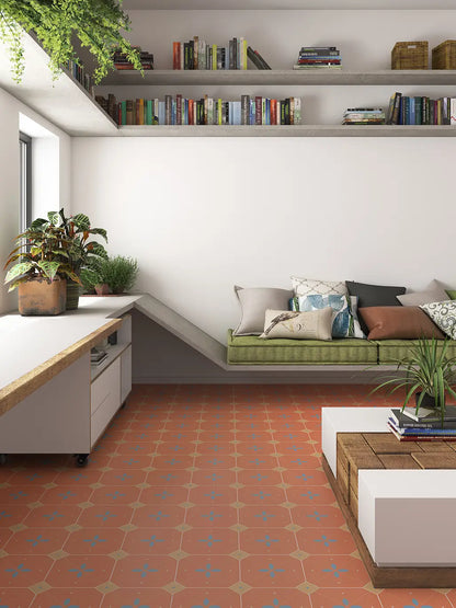 Gresie decorativa Octogon Tender Dec. Paradise 20×20 cm