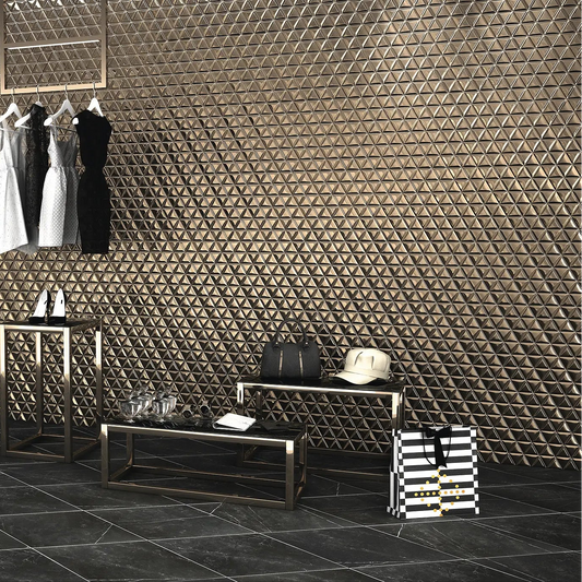 Faianta Portelanata Diamond Oro 70x40 cm