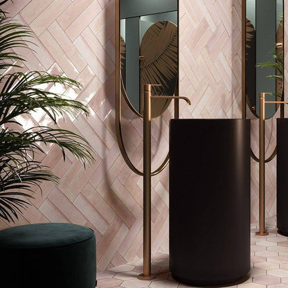 Faianta Hope Rose Glossy 7.5x30 cm, finisaj lucios, productie Spania