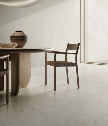 Gresie portelanata I Cementi White Ciottolo Mat 120x120 cm