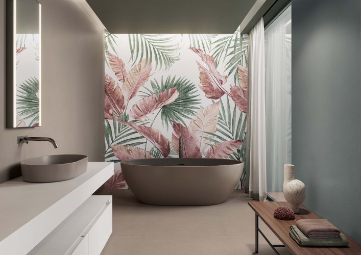 Gresie Nuances Cipria 60x120 cm, finisaj mat