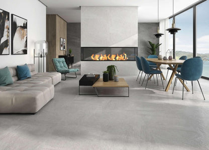 Gresie portelanata Kng White  Mat 60x120 cm