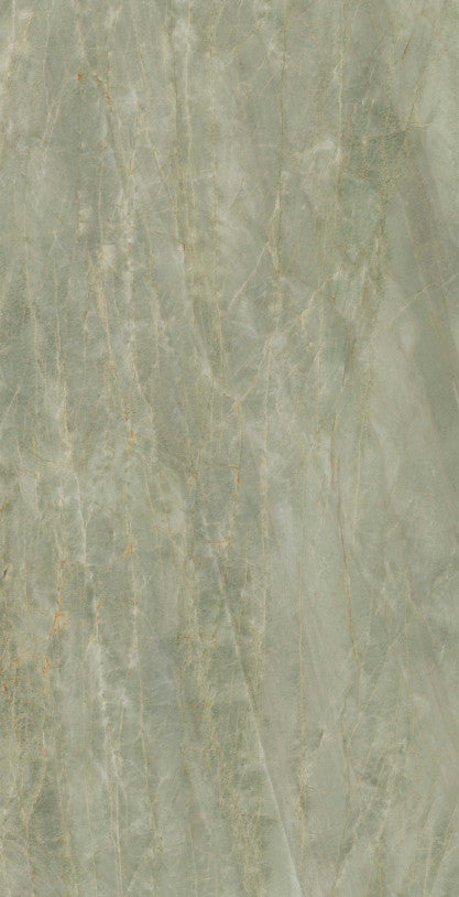 Lastra ceramica Caesar Anima Ever Sage Green Lucios 120x278 cm, 6 mm, productie Italia