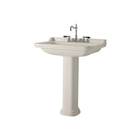 Lavoar ceramic stil retro Waldorf Kerasan cu piedestal 4140 + 4170 60x55 cm