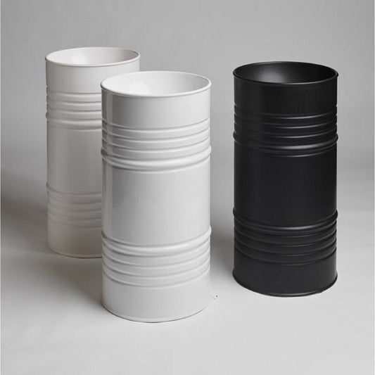 Lavoar freestanding ceramic Artwork Barrel Ø45 cm, culoare ALB MAT