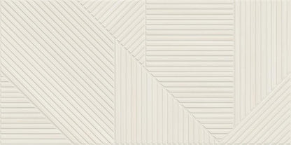 Faianta portelanata riflaj Soleil Decor White Matt 59.5x119.2 cm