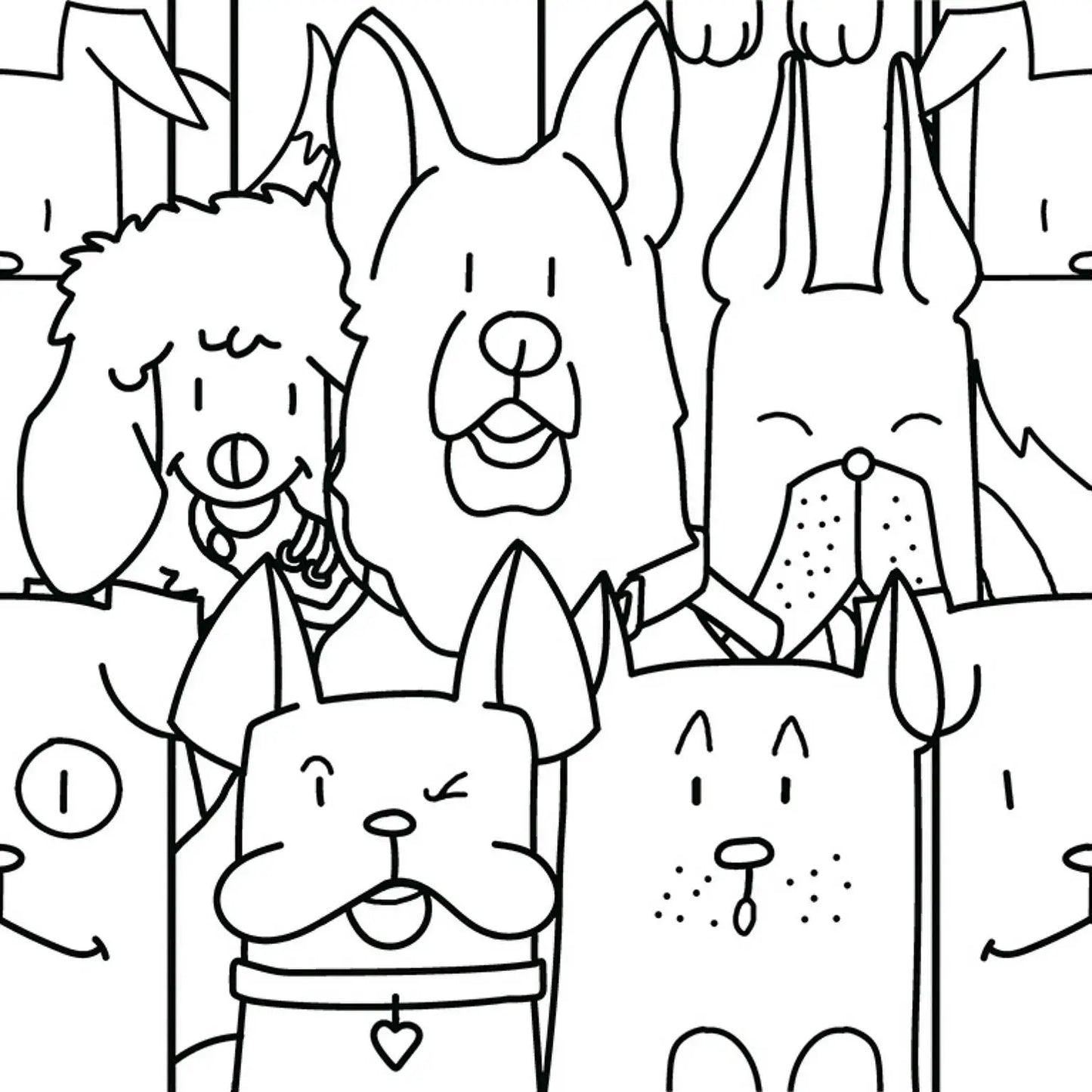 Gresie portelanata Oh my Dog 25x25 cm