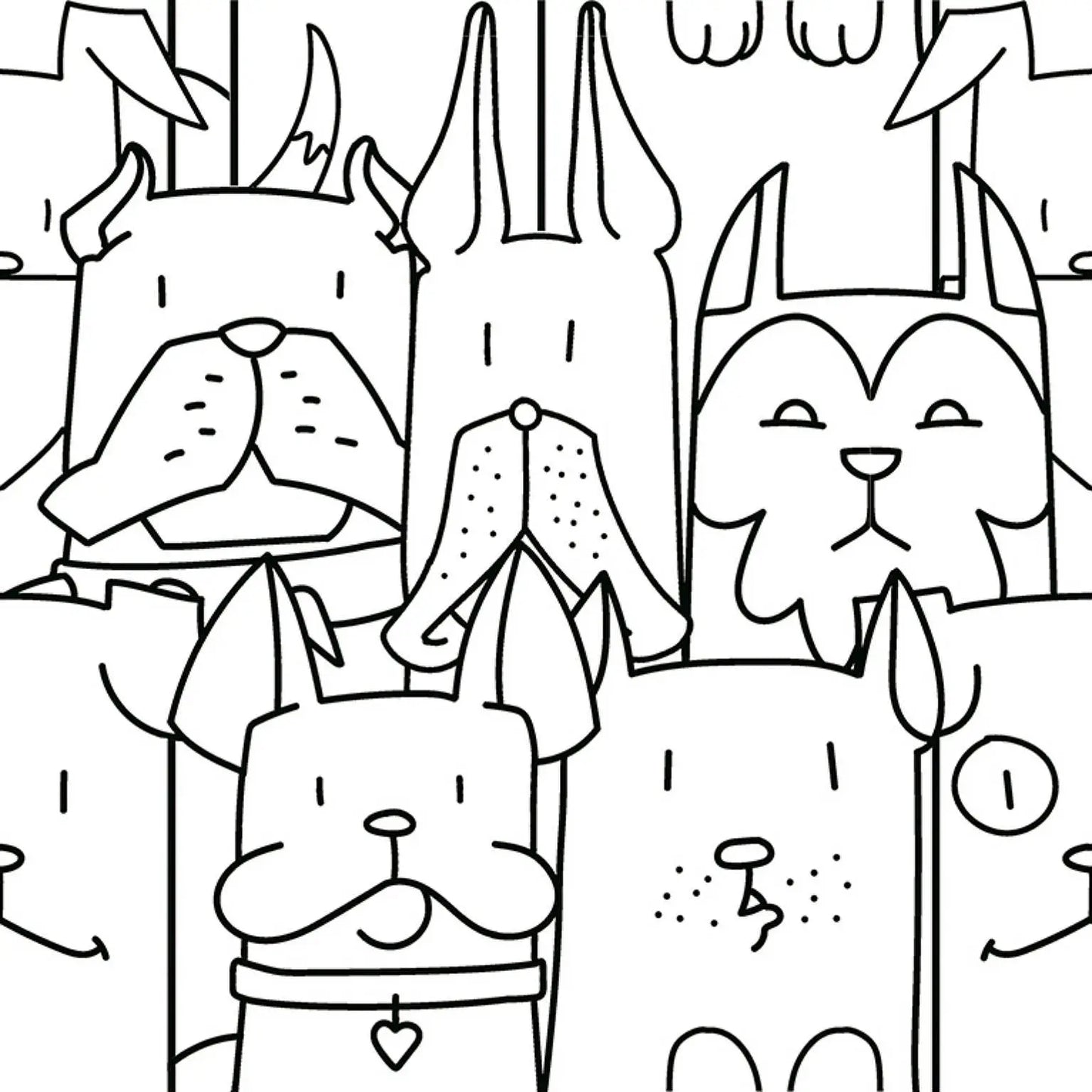 Gresie portelanata Oh my Dog 25x25 cm