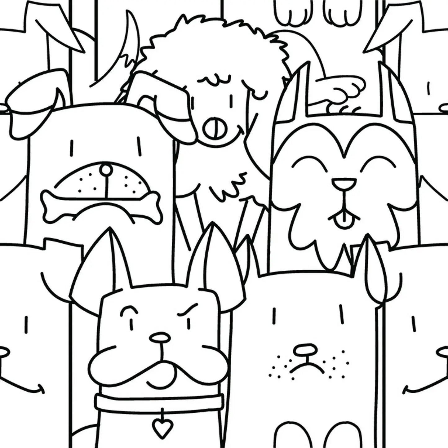 Gresie portelanata Oh my Dog 25x25 cm