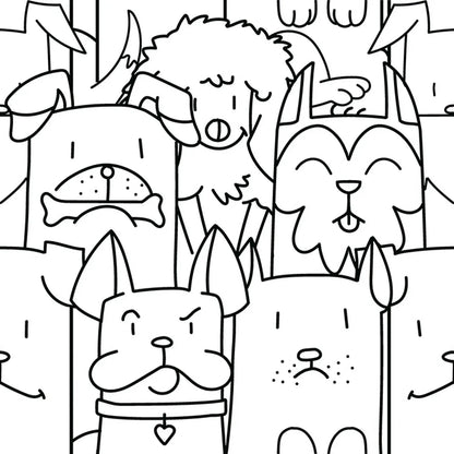 Gresie portelanata Oh my Dog 25x25 cm