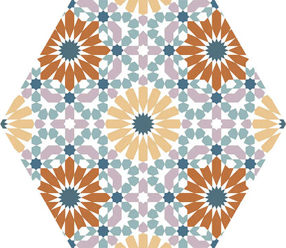 Gresie / Faianta Andalusi 33x28.5 cm, hexagon, portelanata