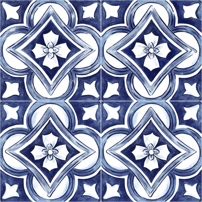 Gresie / Faianta Decoro Maiolica Tappeto 1 Glossy 20x20 cm
