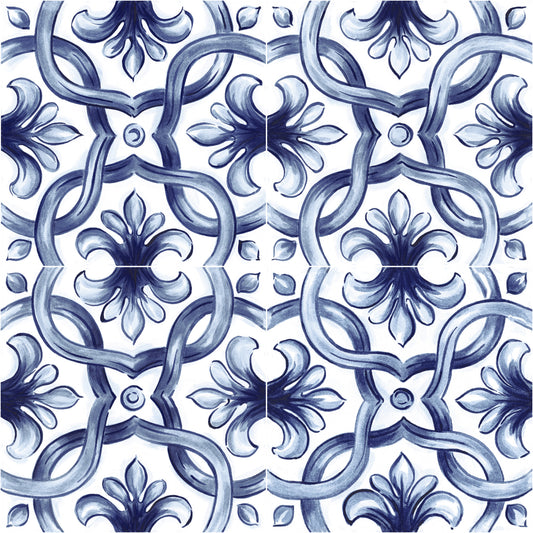 Gresie / Faianta Decoro Maiolica Tappeto 2 Glossy 20x20 cm