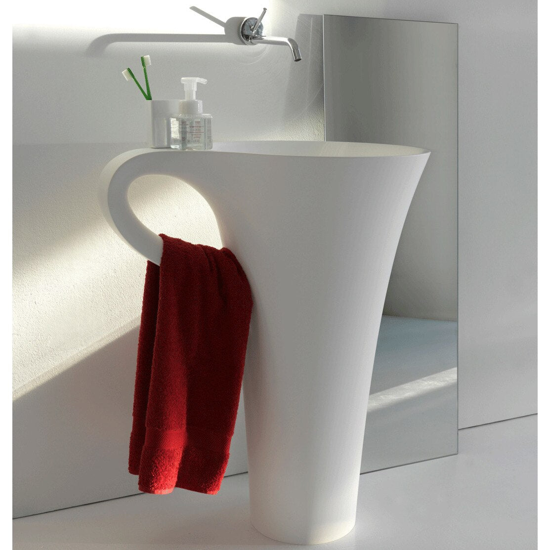 Lavoar freestanding Cup Artceram 70x50 cm H85 cm OSL004 - produs expus