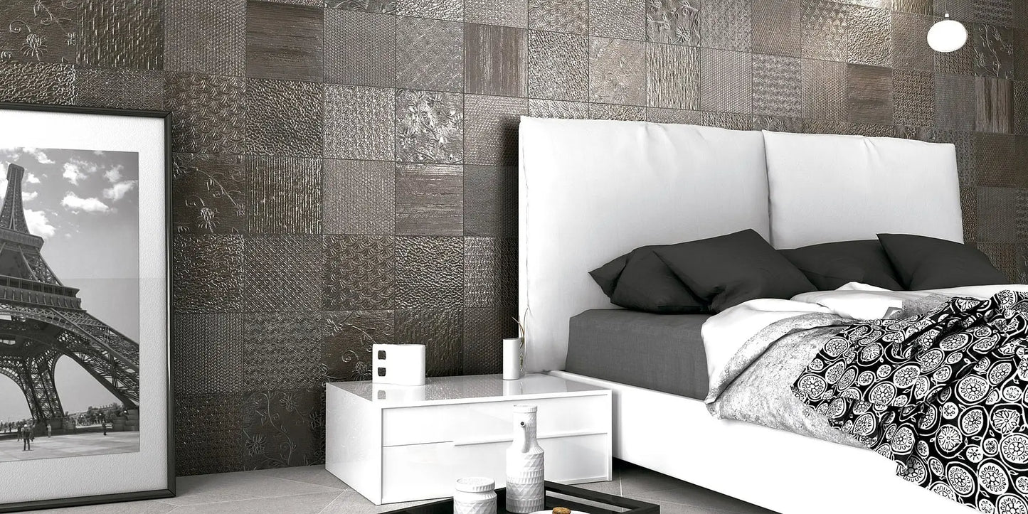 Gresie / Faianta Portelanata Glint Antracita 44x44 cm