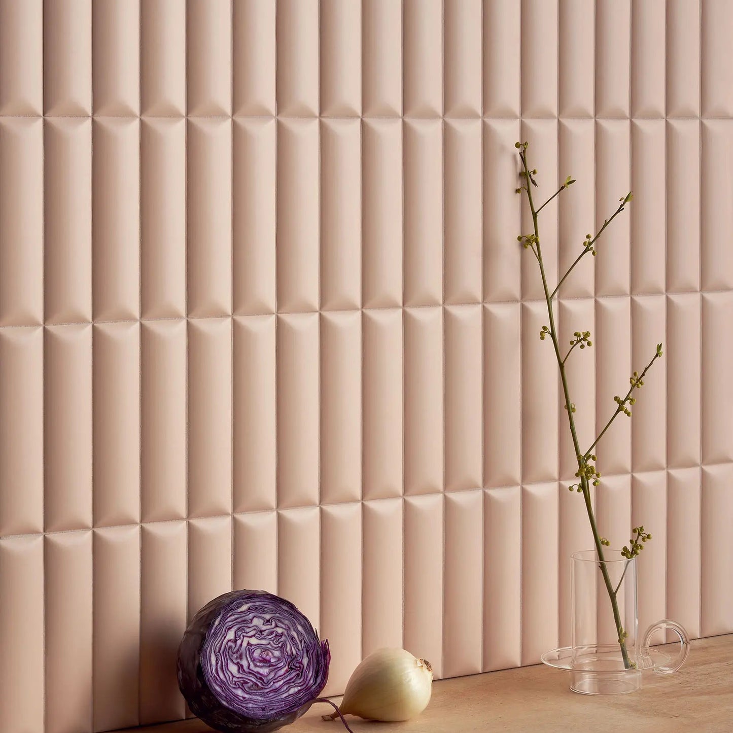 Faianta 41Zero42 Biscuit Dune Powder 5x20 cm, mat 3D