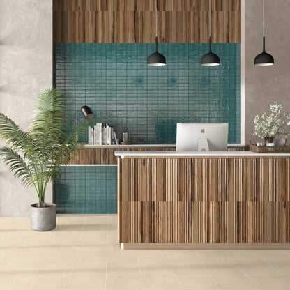 Faianta Terre Antic Green 5x15 cm