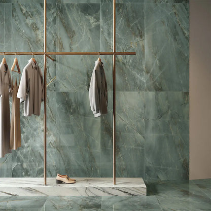 Gresie portelanata Serenade Marine Lucioasa 60x120 cm