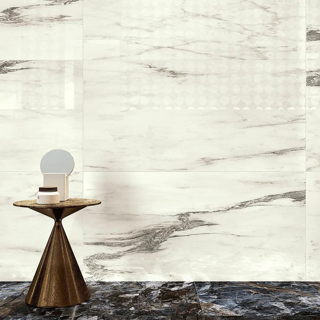 Gresie portelanata Serenade Grace Lucioasa 60x120 cm