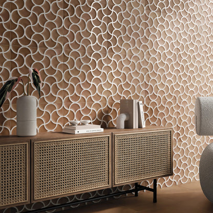 Faianta portelanata Bari Lattice Terra 33x33 cm