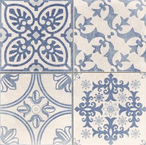 Gresie / Faianta Portelanata Skyros Deco Blanco 44x44 cm