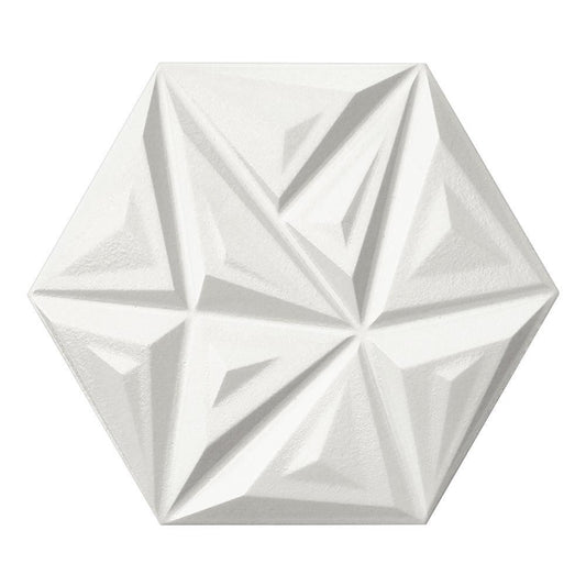 Faianta Yara White 28.5x33 cm Hexagon